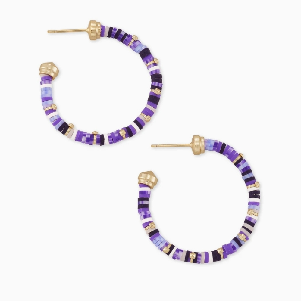 Kendra Scott *Purple* Reece Earrings NWB